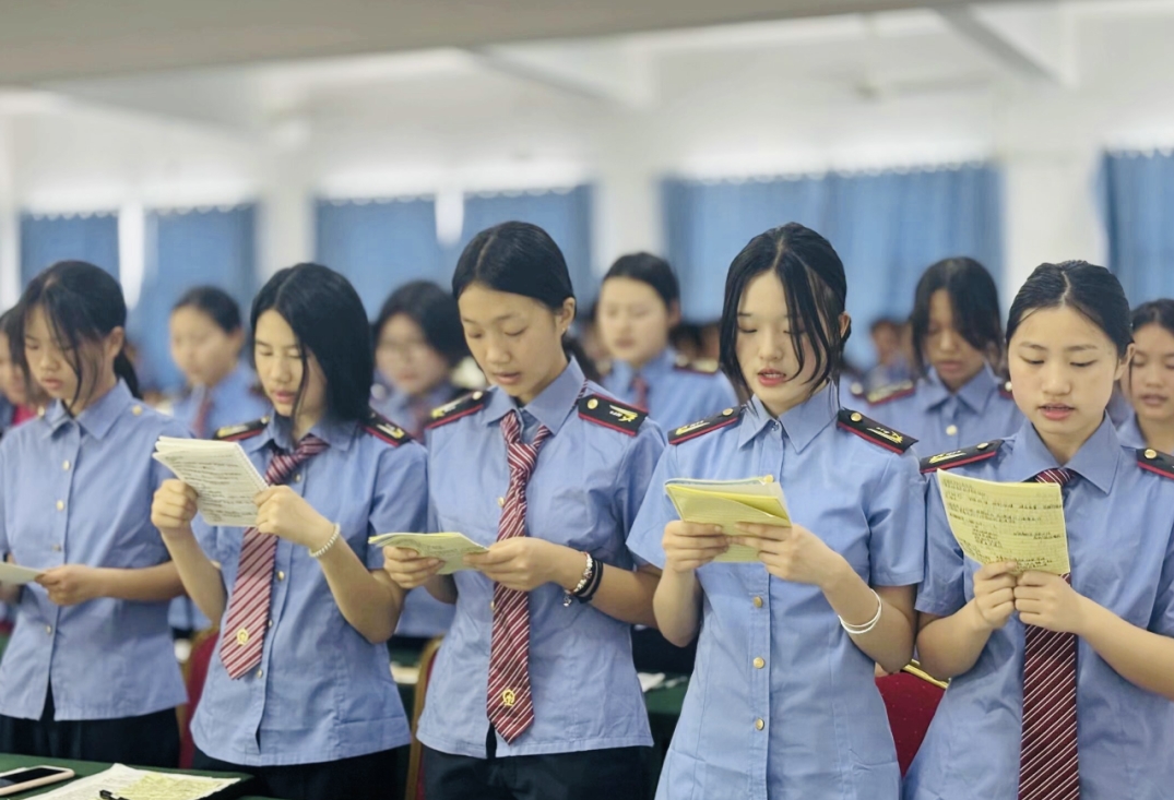 南昌向遠軌道技術學校第十九期團校培訓圓滿結束